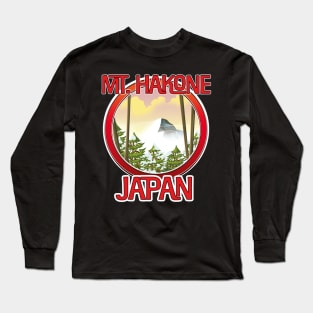 Mt. Hakone Japan Long Sleeve T-Shirt